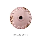 Handgefertigte Hängelampe aus Eisen und Keramik mit Gitter - Industriell Viadurini