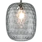 Handgefertigte Pendelleuchte aus mundgeblasenem venezianischem Glas - Cloe Balloton Viadurini