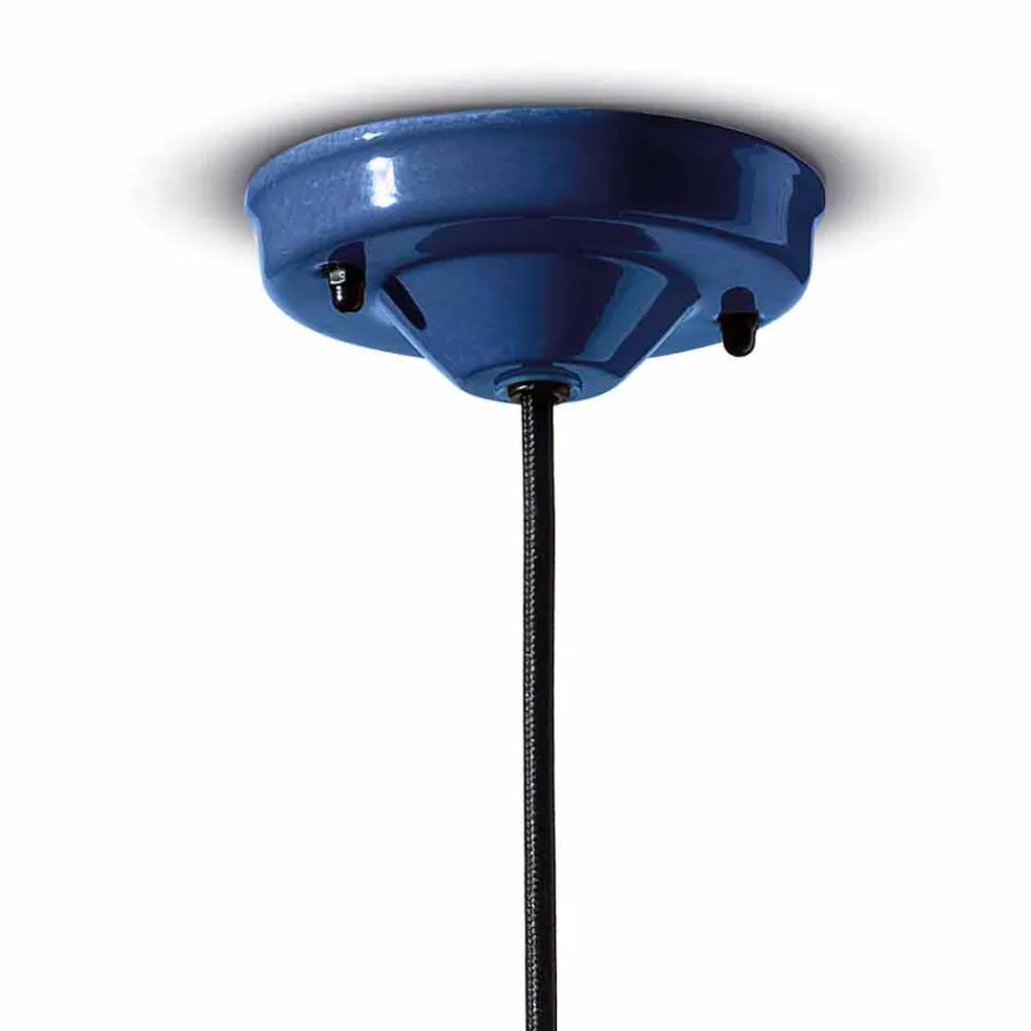 Retro Style Hängelampe aus Keramik Made in Italy - Ferroluce Caxixi Viadurini