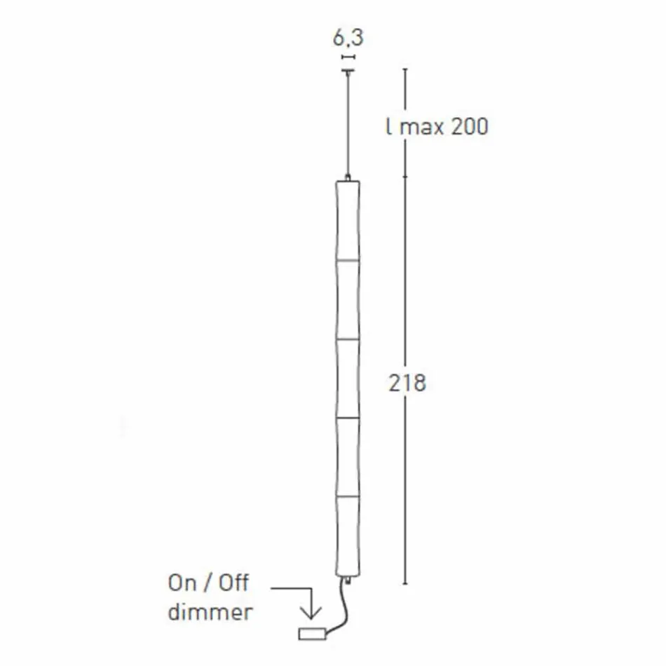 Hängelampe aus weißem Polyethylen und Metall Made in Italy - Asturien Viadurini