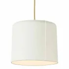 Moderne Pendelleuchte In-es.artdesign Candle 2 aus farbigem Laprene Viadurini