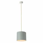 Moderne Pendelleuchte In-es.artdesign Candle 2 aus farbigem Laprene Viadurini
