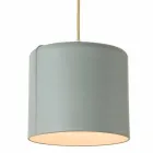 Moderne Pendelleuchte In-es.artdesign Candle 2 aus farbigem Laprene Viadurini