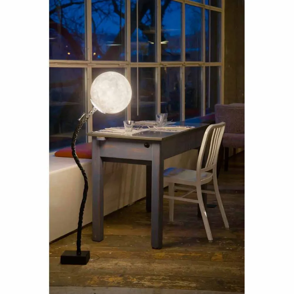 Flexible Stehlampe In-es.artdesign Micro Luna Nebel Viadurini