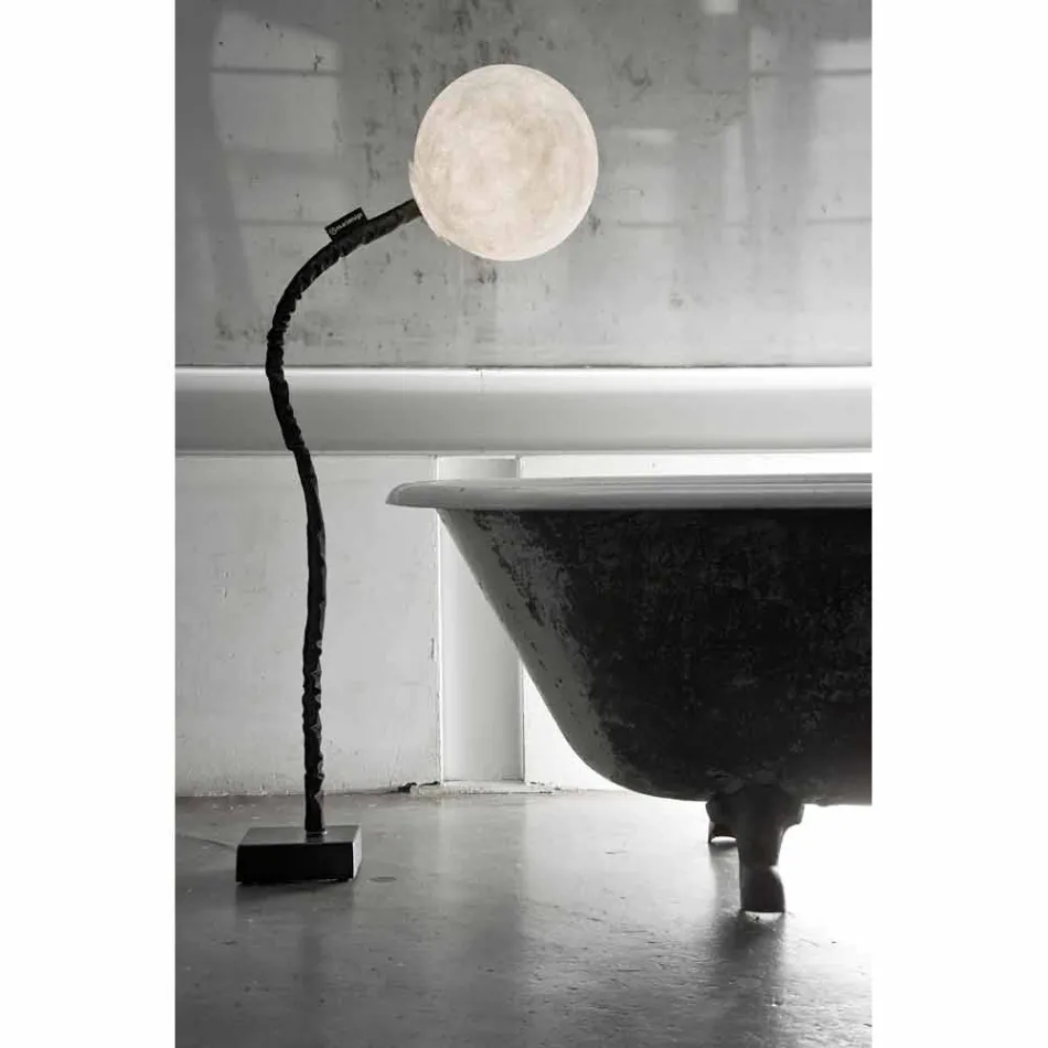 Flexible Stehlampe In-es.artdesign Micro Luna Nebel Viadurini