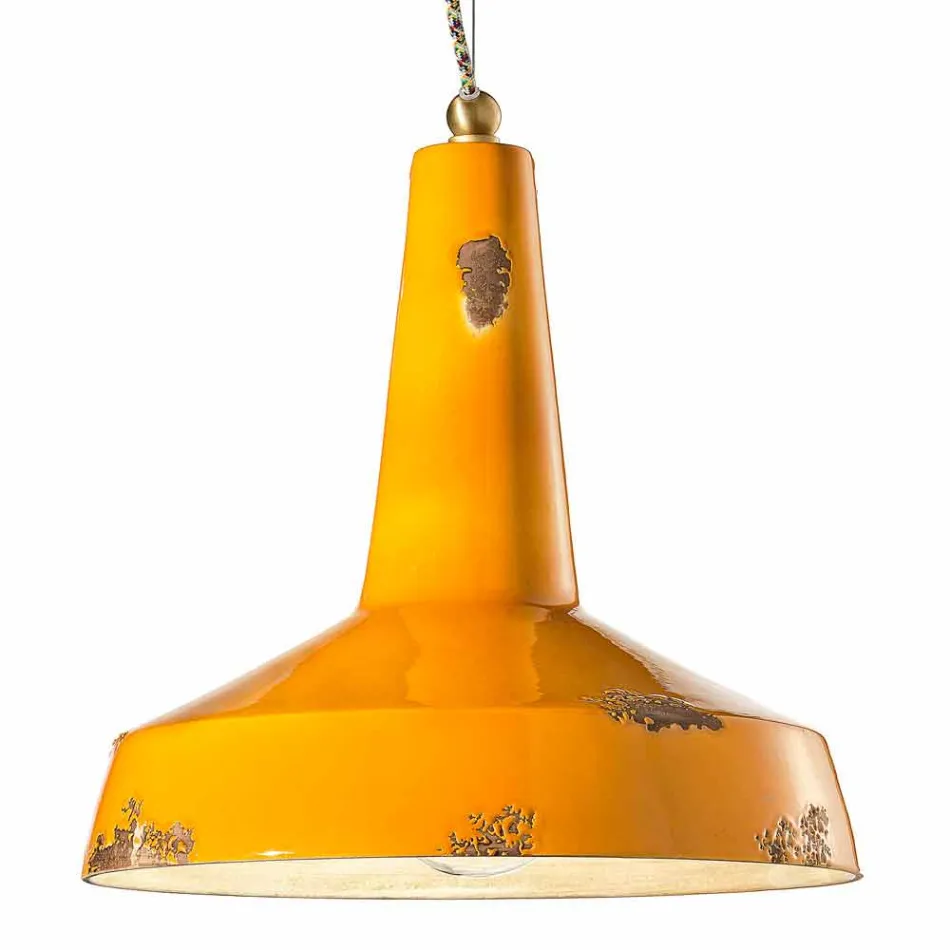 Retro-Stil aus Pendelleuchte Ferroluce Viadurini