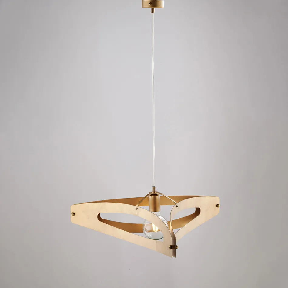 Apus Pendelleuchte aus weißem Chromsilber Viadurini