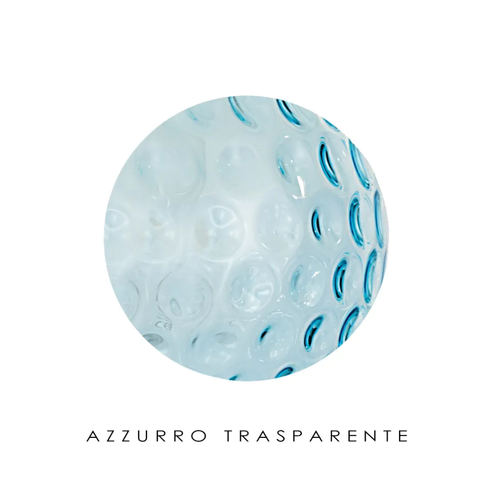 Handgefertigter Kronleuchter aus Venedig Glas und Metall - Bolle Balloton Viadurini