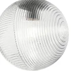 Kronleuchter mit 3 Lichtern aus mundgeblasenem Glas in Form einer Kugel Made in Italy - Prilla Viadurini