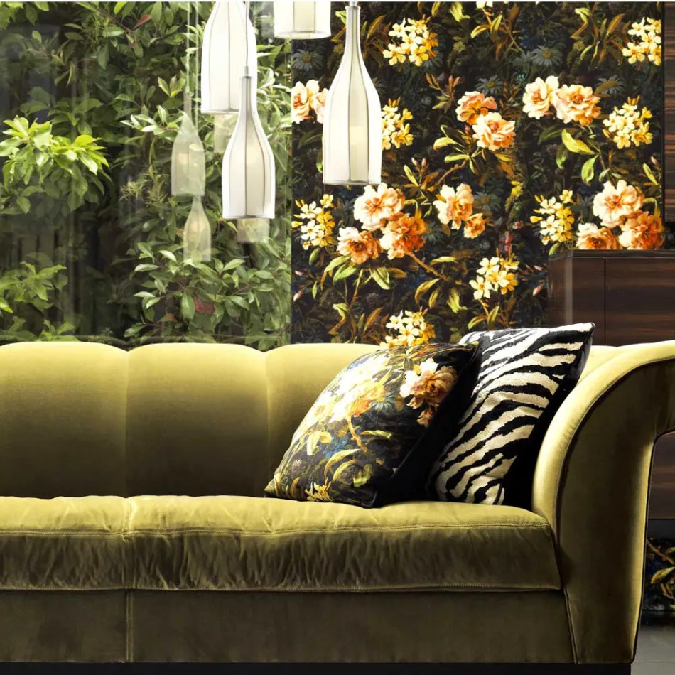 Design Pendellampe mit 6 Lampenschirme Grilli Mathusalem in Italien hergestellt  Viadurini