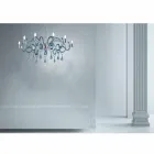 Handgefertigter 9-flammiger Kronleuchter aus venezianischem Glas Made in Italy - Bernadette Viadurini