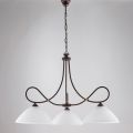Kronleuchter aus Metall und Keramik zur Verschönerung von Innenräumen – Eclisse