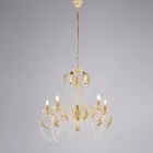 Metall-Kronleuchter für helle und einladende Innenräume – Perla Viadurini