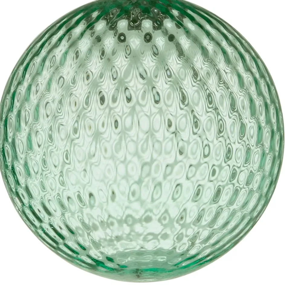 Kronleuchter aus mundgeblasenem Glas, farbig und mit Balloton-Dekoration - Fee Viadurini