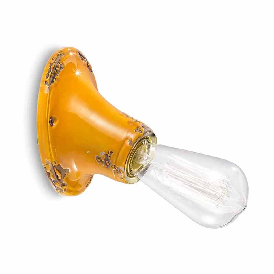 Kronleuchter Decken craft Retro-Design Ferroluce Jahrgang Viadurini