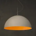 Hängeleuchter in Laprene und Nebulite - Mezza Luna von In-es.artdesign Viadurini