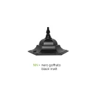 Laternenpfahl 2 Lichter aus Aluminium und Glas Made in Italy Vintage - Janira Viadurini