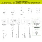 270 cm hohe Straßenlaterne aus Acryl und anthrazitfarbenem Aluminium. Hergestellt in Italien - Trovaantracite Viadurini