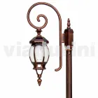 Anika klassische Gartenlampe aus Aluminium made in Italy Viadurini