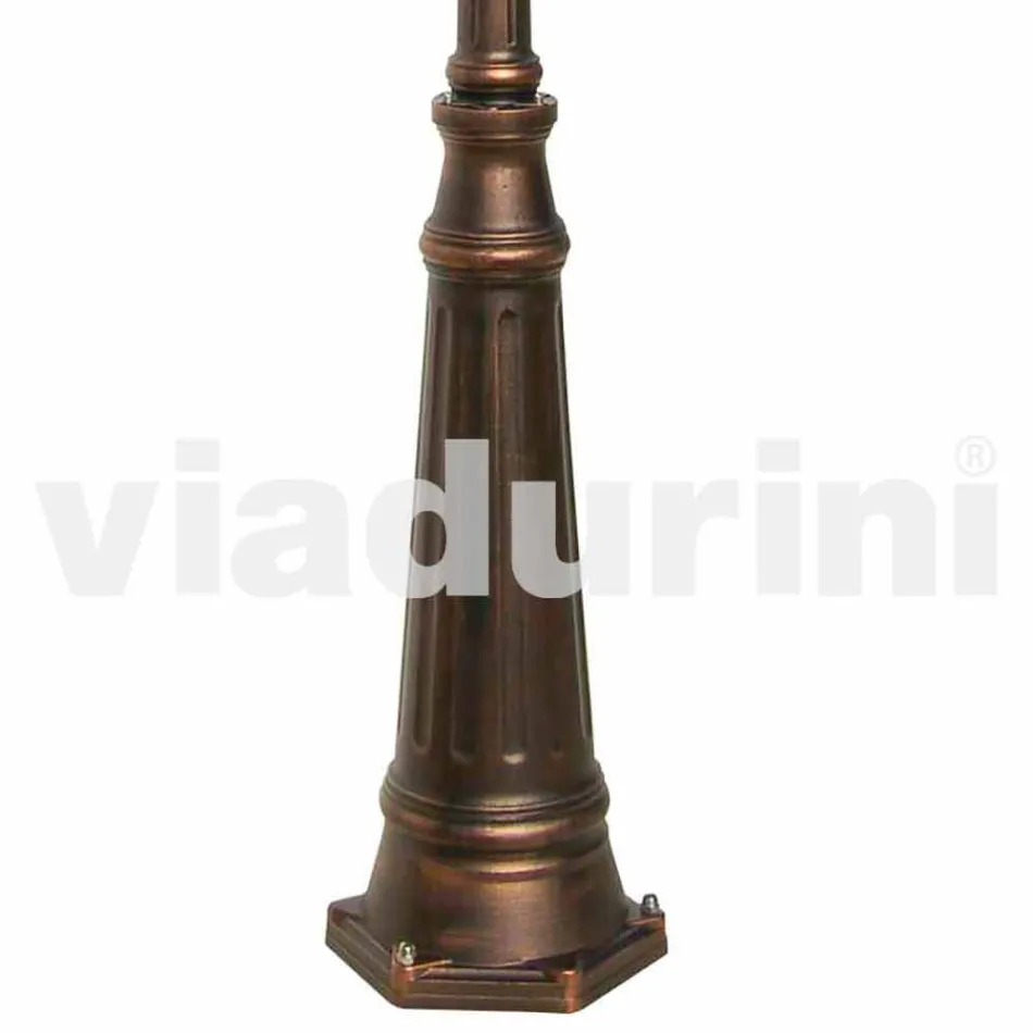 Anika klassische Gartenlampe aus Aluminium made in Italy Viadurini