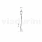 Außenleuchte mit einer Aluminiumleuchte made in Italy, Anika Viadurini