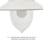 Außenlampe im Vintage-Stil aus Aluminium, hergestellt in Italien – Cassandra Viadurini