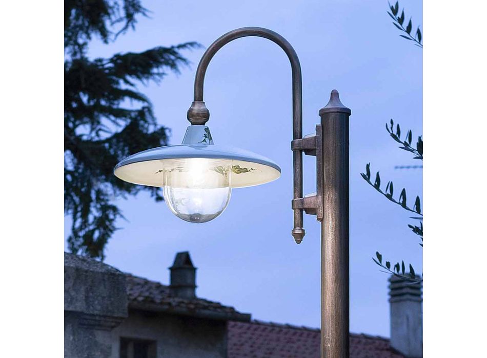 Aluminium-Gartenlampe mit 1 oder 2 oder 3 Lichtern Design - Campobasso
