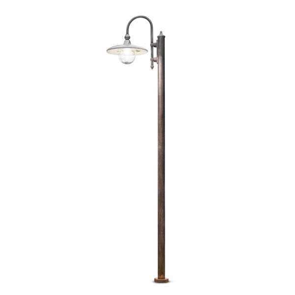 Aluminium-gartenlampe mit 1 oder 2 oder 3 lichtern design - campobasso