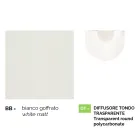 Weiße Gartenlampe aus Aluminium mit 1 Licht, hergestellt in Italien, Anusca Viadurini