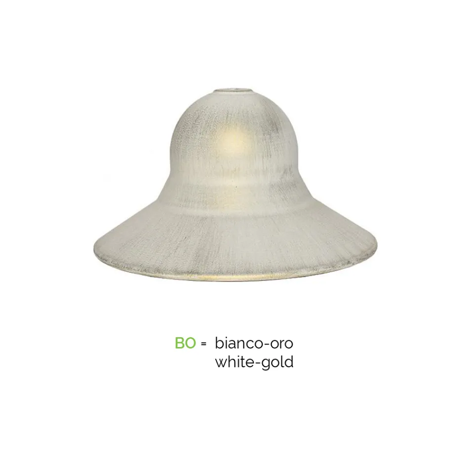 Gartenlampe mit 3 Lichtern aus Aluminium, hergestellt in Italien – Cassandra Viadurini