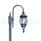 Vintage-Gartenlampe aus anthrazitfarbenem Aluminium, hergestellt in Italien – Empire Viadurini