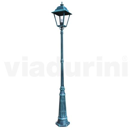 Vintage-Außenlampe aus Aluminium, hergestellt in Italien – Bonaria Viadurini