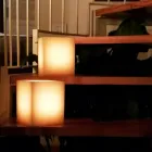 Duftlaterne aus Wachs mit Kratzeffekt und Teelicht, hergestellt in Italien – Famme Viadurini