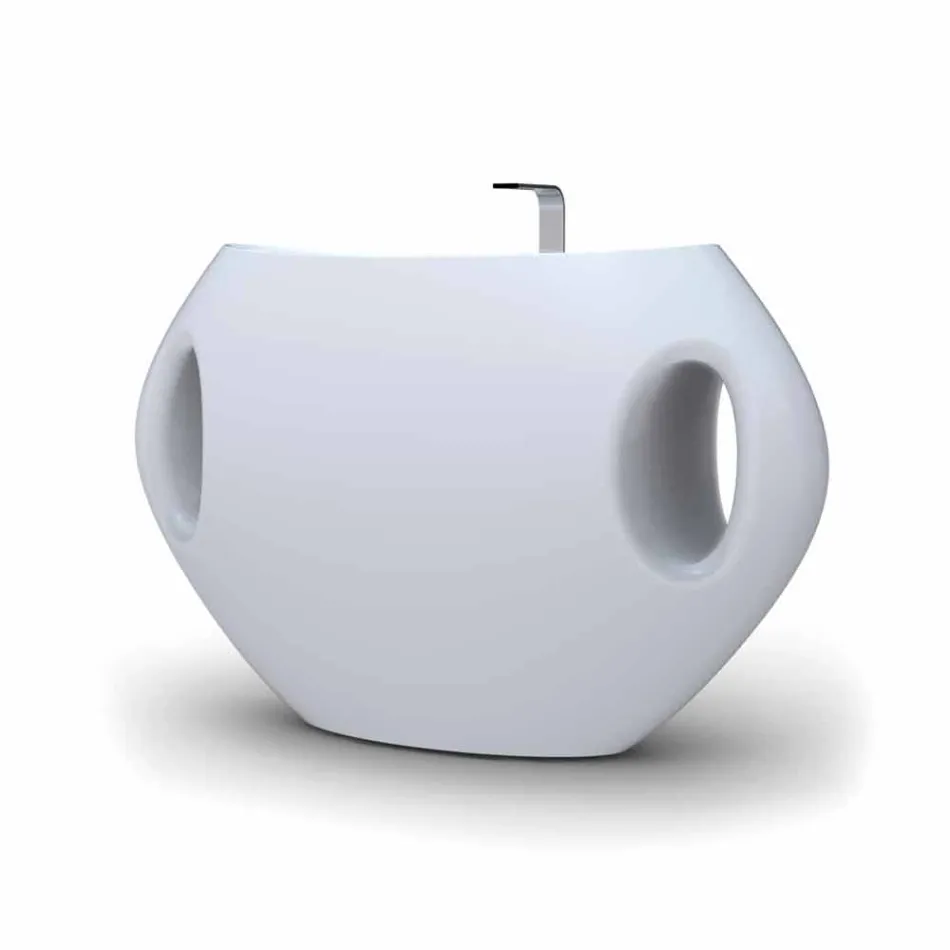 Waschbecken Spalte modernes Design Pandora made in Italy Viadurini