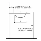 Eingebautes barockes Einbauwaschbecken aus Schamott made in Italy, Otis Viadurini