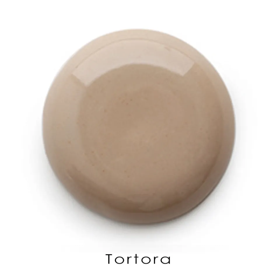 Hängendes Badezimmer-Waschbecken aus weißer und farbiger Keramik 42 cm - Meridiano Viadurini