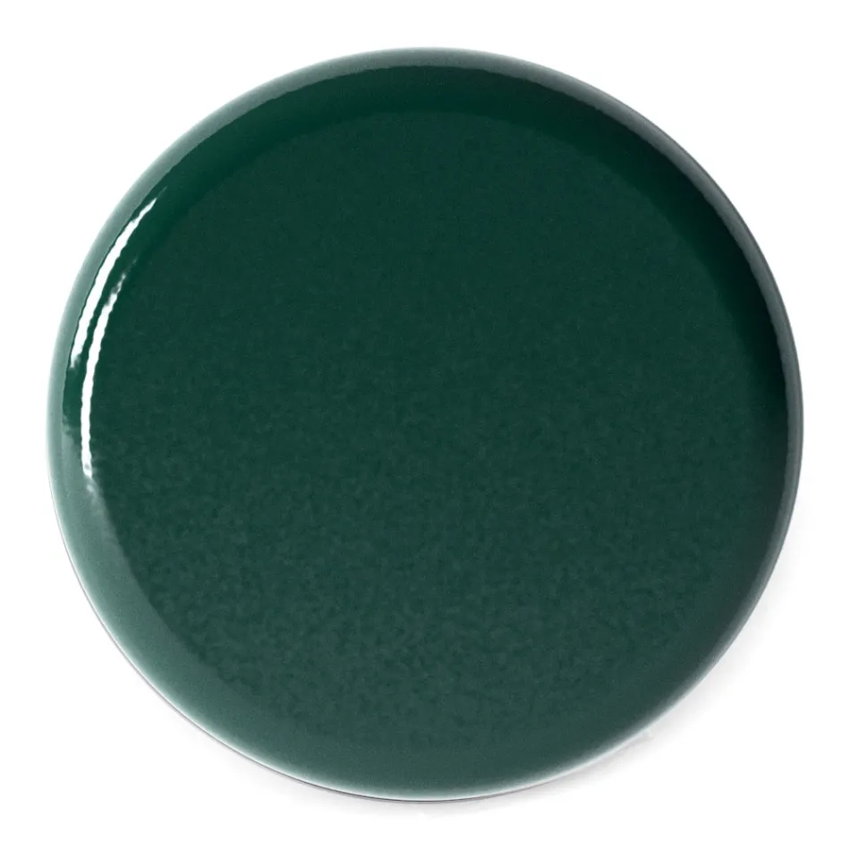 Rundes Aufsatzwaschbecken aus farbiger Keramik Made in Italy - Hoscar Viadurini