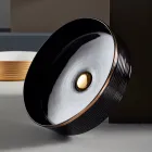 Waschbecken aus handgedrehtem Feinsteinzeug, hergestellt in Italien – Darts Viadurini