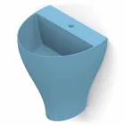 Moderne Keramik-Wandwaschbecken made in Italy, Fiorello Viadurini