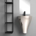 Moderne Keramik-Wandwaschbecken made in Italy, Fiorello Viadurini