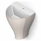 Moderne Keramik-Wandwaschbecken made in Italy, Fiorello Viadurini