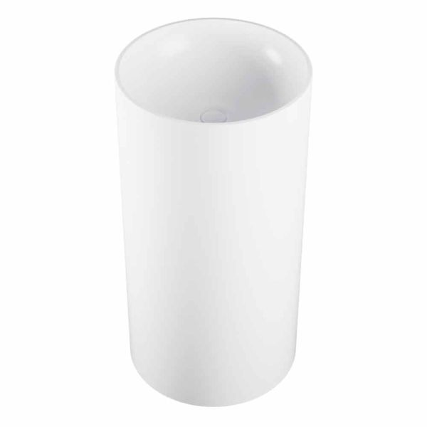 Waschbecken freestanding in zylinderform in italien hergestellt, rumo