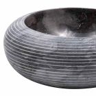 Waschtischplatte mit rundem Design aus Marmor, handgefertigt, Bubbio Viadurini