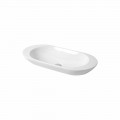 Design-Aufsatzwaschbecken aus weißer oder farbiger Keramik Melle