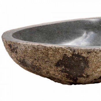Design Aufsatzwaschbecken aus megalithischem Marmor, Buttapietra