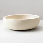 Handgedrechseltes Aufsatzwaschbecken aus hellem oder dunklem Raku-Ton – Prisma Viadurini