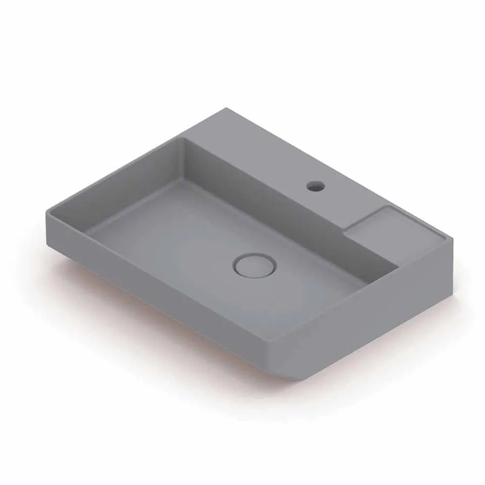Aufsatzwaschbecken aus Keramik made in Italy, Viviano Viadurini