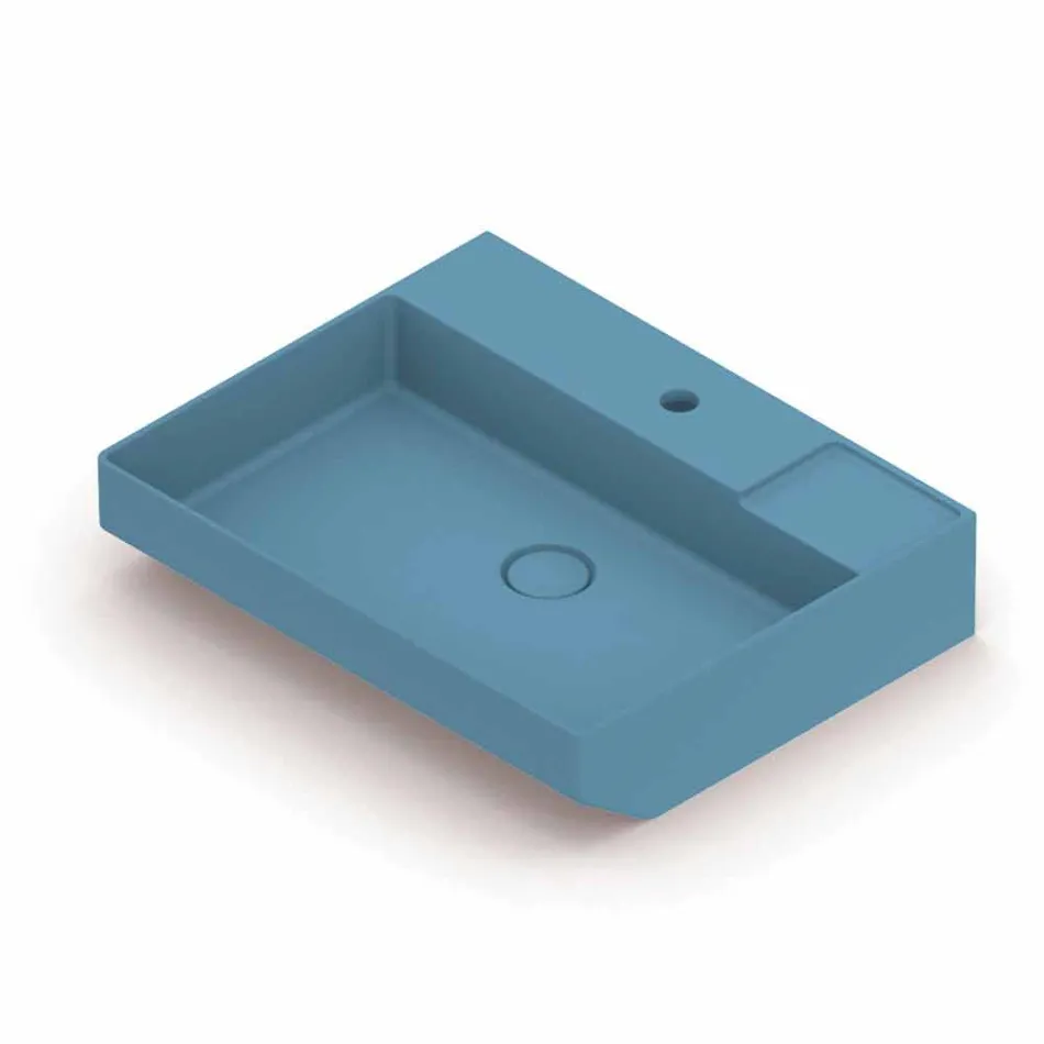 Aufsatzwaschbecken aus Keramik made in Italy, Viviano Viadurini