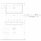 Aufsatzwaschbecken aus Keramik made in Italy, Viviano Viadurini