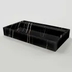 Aufsatzwaschbecken aus Feinsteinzeug in Marmoroptik, hergestellt in Italien – Cervia Viadurini